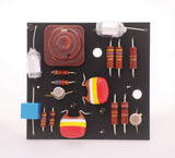 Vintage Vox style PCB with Stack of Dimes inductor