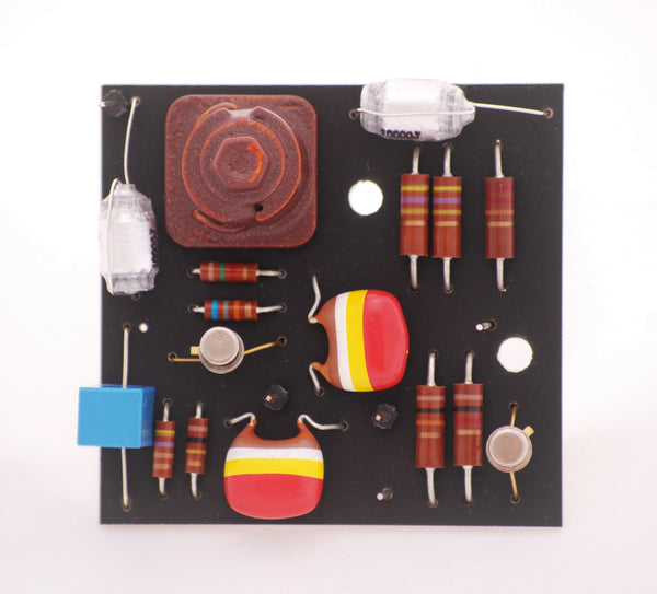 Vintage Vox style PCB with Stack of Dimes inductor