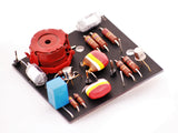 HASEL inductor on a vintage style PCB
