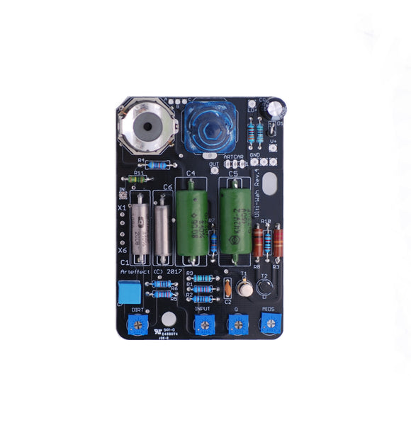 Arteffect UltiWah with HALO and Blue Stack